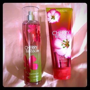 Bath & Body Works Cherry Blossom Set (Retired)